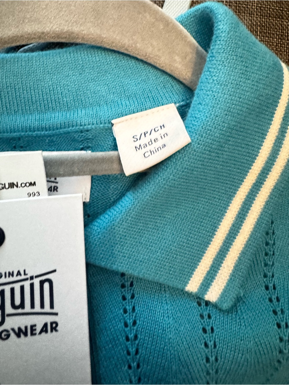 Original Penguin  Button Front Polo Shirt
Size Small (S/P/CH)
New With Tags - Picture 6 of 7
